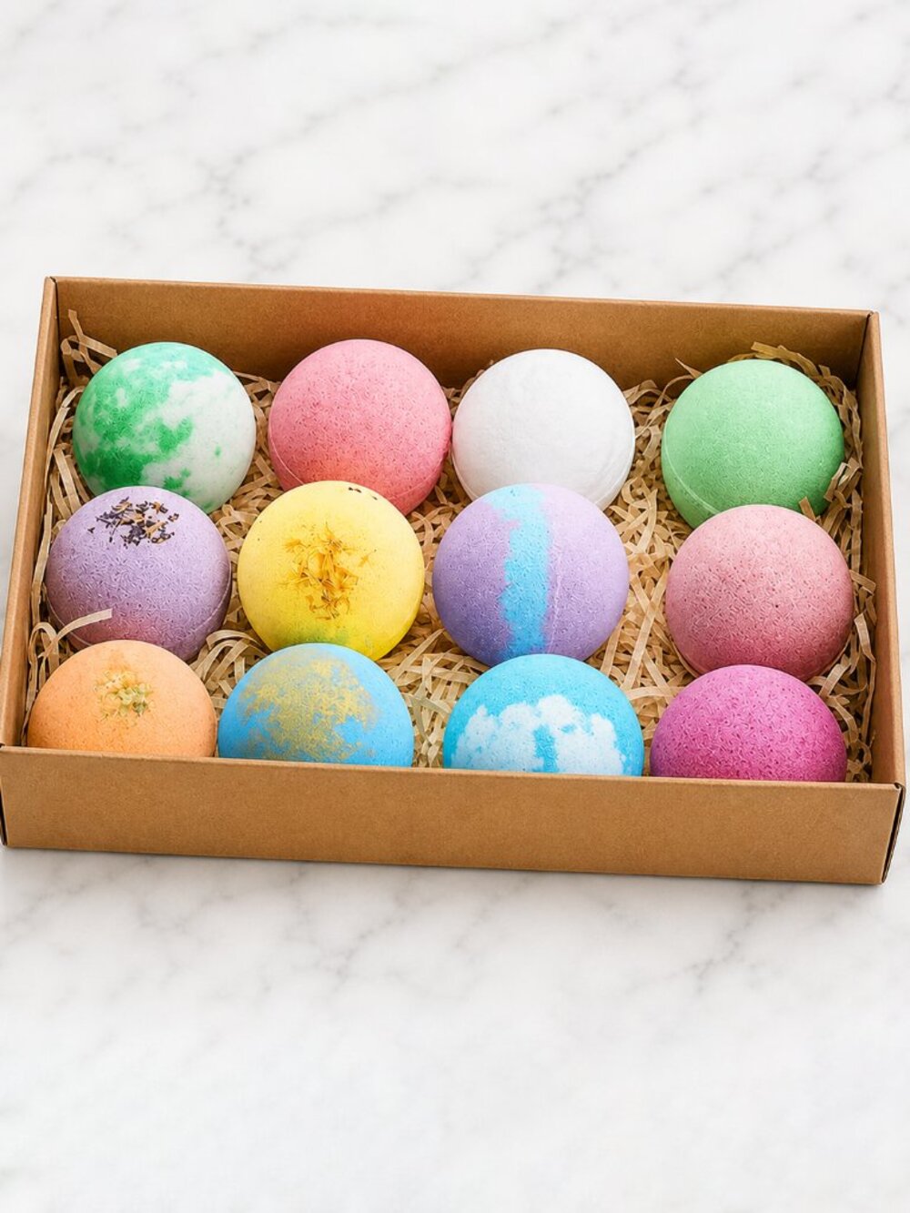 Spa Gift Set Bundle – Shower Steamers + Organic Bath Bombs (New)